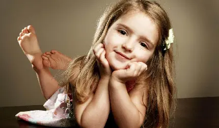 عکس دختر بچه خوشتیپ و بانمک و کیوت برای پروفایل واتساپ