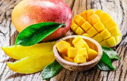 تصاویر انبه mango یک میوه‌ای گرمسیری و شیرین و خوش‌طعم