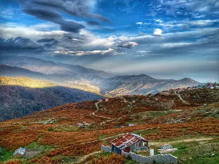 عکس جاده شمال تو ماشین