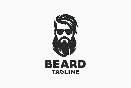 چاپ پوستر PNG لوگو آرایشگاه مردانه Barber Shop Logo PNG
