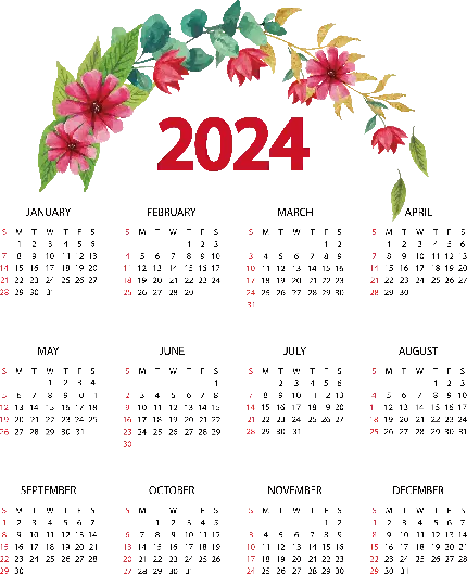 چاپ پوستر عکس از تقویم 2024 مناسب چاپ‌ برای روی میز کاری