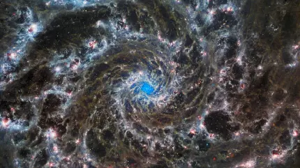 تصویر خیره کننده از اجرام فضایی توسط تلسکوپ فضایی جیمز وب