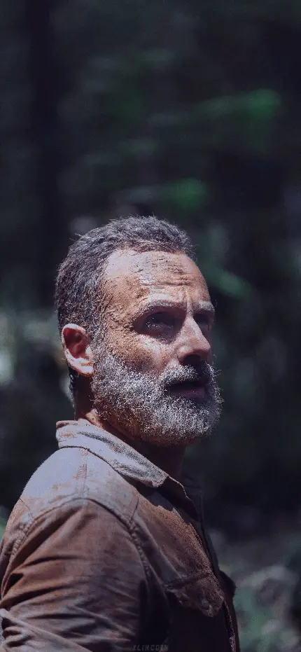 عکس ریک گرایمز در فصل آخر سریال واکینگ دد Walking Dead