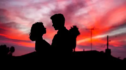 عکس پروفیل ست برای زوج رمانتیک و عاشق 4K