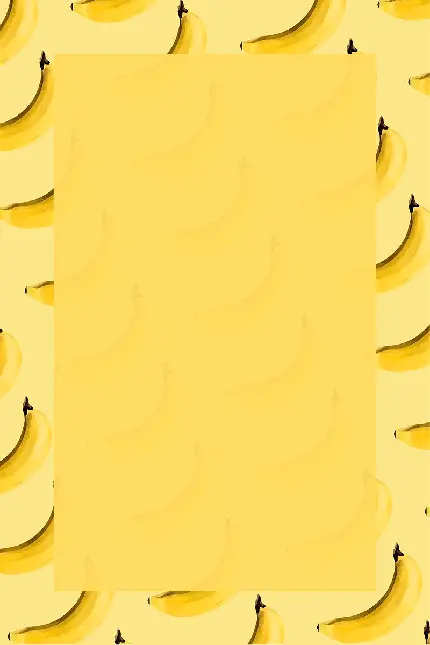 کادر و قالب زرد موزی برای نوشتن متن در استوری اینستاگرام