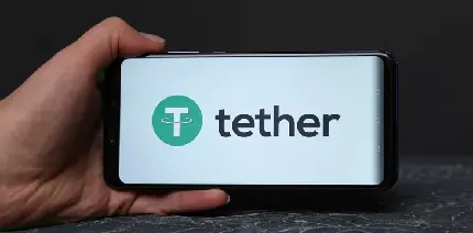 دانلود عکس آرم ارز دیجیتال تتر Tether با کیفیت بالا 