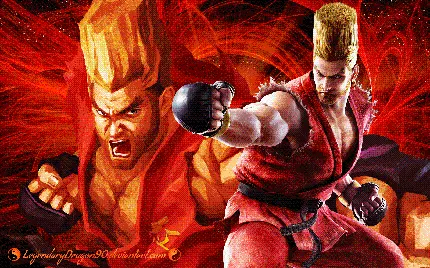 عکس های پال فینکس Paul Phoenix شخصیت جذاب بازی تیکن Tekken