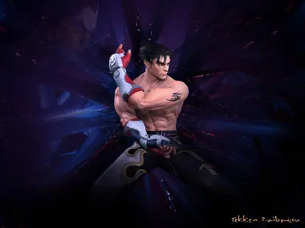 بکگراند برای لپ تاپ از جین کازاما Jin Kazama