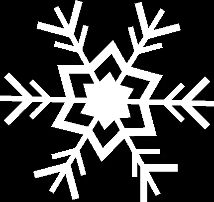 دانلود تصویر دانه برف با فرمت PNG و کاملا رایگان و دوربری شده