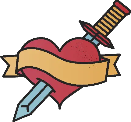 عکس قلب قرمز خوشگل کوچک