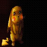 چاپ قاب موبایل و گوشی عکس شخصیت انیمیشنی غمگین Pikachu با کیفیت بالا