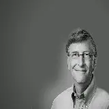 چاپ قاب موبایل و گوشی تصویر زمینه سیاه و سفید بیل گیتس bill gates 
