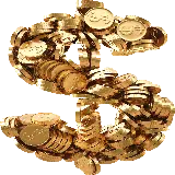 چاپ قاب موبایل و گوشی فایل دوربری شده و ترانسپرنت نماد دلار و سکه های طلا با فرمت png