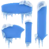چاپ قاب موبایل و گوشی تصویر با تم زمستانی PNG و دوربری شده اماده فتوشاپ
