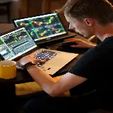 چاپ قاب موبایل و گوشی عکس استوک تریدر و اطلاعات مربوط به بازارهای مالی