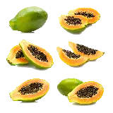 چاپ قاب موبایل و گوشی عکس پاپایا، پاپایه یا خربزه درختی با نام علمی Carica papaya
