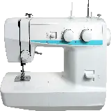 چاپ قاب موبایل و گوشی فایل واقعی دور بریده شده چرخ خیاطی پیشرفته به رنگ سفید
