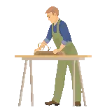 چاپ قاب موبایل و گوشی دانلود عکس نجار PNG با طرح کارتونی و فانتزی