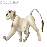 چاپ قاب موبایل و گوشی نقاشی شیر ماده کارتونی خوشحال و خندان پی ان جی