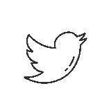 چاپ پوستر تصویر پرنده کوچک لوگو و نماد برنامه توییتر Twitter 