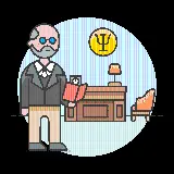 چاپ قاب موبایل و گوشی عکس دوربری شده روان‌شناس و روان‌شناسی با فرمت PNG برای برچسب و استیکر 