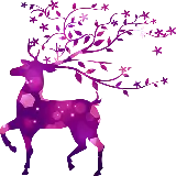 چاپ قاب موبایل و گوشی عکس PNG و زیبا هنری گوزن Deer دوربری شده و بدون زمینه