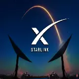 چاپ قاب موبایل و گوشی نماد استارلینک Starlink در بکگراند گیرنده ها