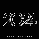 چاپ قاب موبایل و گوشی مدرن ترین عکس نوشته تبریک سال نو میلادی و کریسمس 2024 