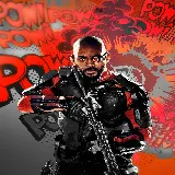 چاپ قاب موبایل و گوشی عکس بلوداسپرت در فیلم جنایی Suicide Squad جوخه انتحار