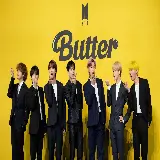 چاپ قاب موبایل و گوشی تصویر از اعضای بی تی اس BTS با پس زمینه پوستر موزیک ویدیو butter