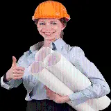 چاپ قاب موبایل و گوشی عکس پی ان جی و دوربری شده مهندس عمران خانم بدون زمینه 