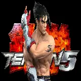 چاپ قاب موبایل و گوشی عکس جین کازاما Jin Kazama با پشت زمینه تیکن ۵