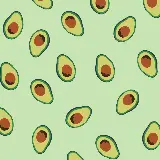 چاپ قاب موبایل و گوشی دانلود عکس فانتزی میوه آووکادو AVOCADO برای پروفایل تینجری