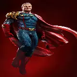 چاپ قاب موبایل و گوشی پردانلودترین والپیپر از هوم‌لندر Homelander در بکگراند قرمز 