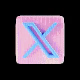 چاپ پوستر خاص ترین تصویر پی ان جی ایکس توییتر Twitter X دور بری شده 