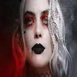 چاپ قاب موبایل و گوشی عکس هارلی کویین در فیلم Suicide Squad جوخه انتحار برای پروفایل 