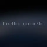 چاپ قاب موبایل و گوشی عکس هلو ورد hello world یا سلام جهان برای پروفایل برنامه نویسی