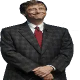 چاپ قاب موبایل و گوشی عکس دوربری شده بیل گیتس bill gates با فرمت PNG