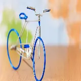 چاپ قاب موبایل و گوشی پس‌‌ زمینه جدید و باکلاس و لاکچری از دوچرخه فلزی و مینیاتوری بامزه