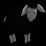 بامزه ترین عکس دوربری شده گوسفند کارتونی برای طراحی و ادیت