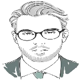 چاپ قاب موبایل و گوشی عکس مرد با ریش و سبیل و فرمت PNG