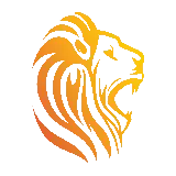 چاپ قاب موبایل و گوشی آرم و لوگوی سر شیر طلایی دوربری شده و بدون زمینه
