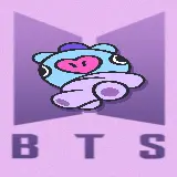 چاپ قاب موبایل و گوشی تصویر گرافیکی کارتونی گروه بی تی اس BTS مخصوص بکگراند