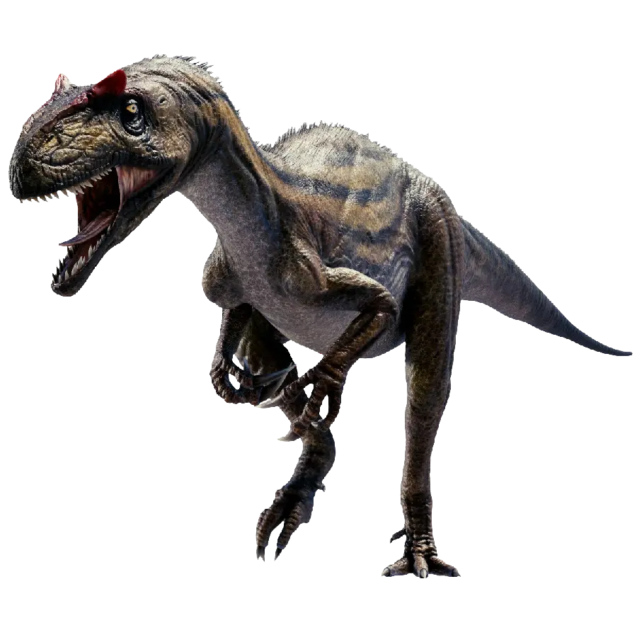 وکتور PNG عکس دایناسورهای گوشتخوار