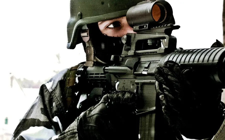 دانلود عکس پروفایل نیروی ویژه نظامی با کیفیت بالا سرباز