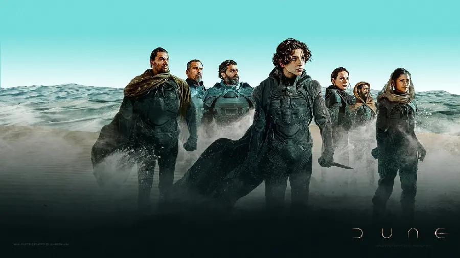 بکگراند با کیفیت اچ دی از فیلم Dune قسمت 2 ساخت 2021