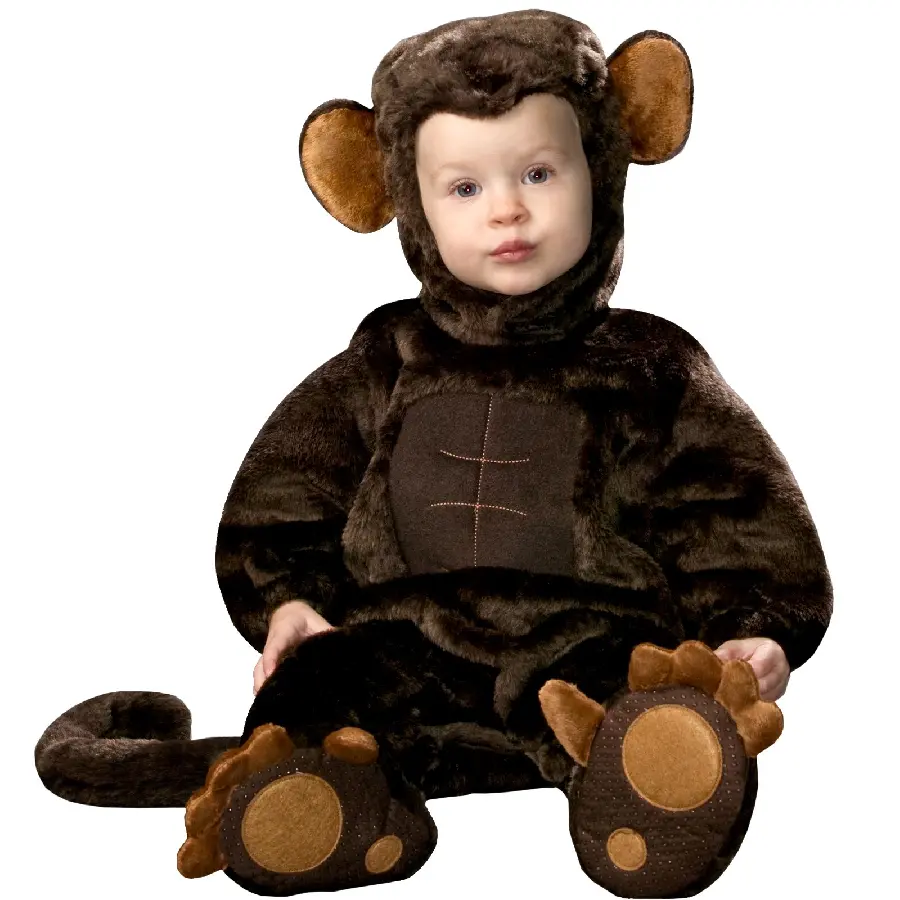 لباس کاستوم کودکانه با طرح میمون