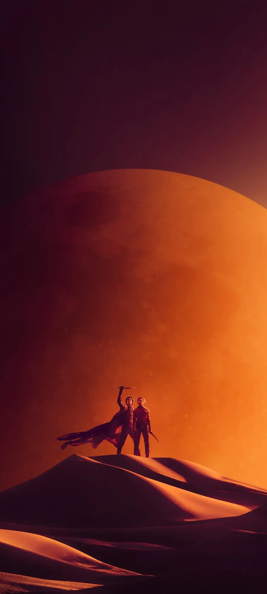 والپیپر عمودی از فیلم Dune قسمت 2 با بهترین کیفیت از جوهره