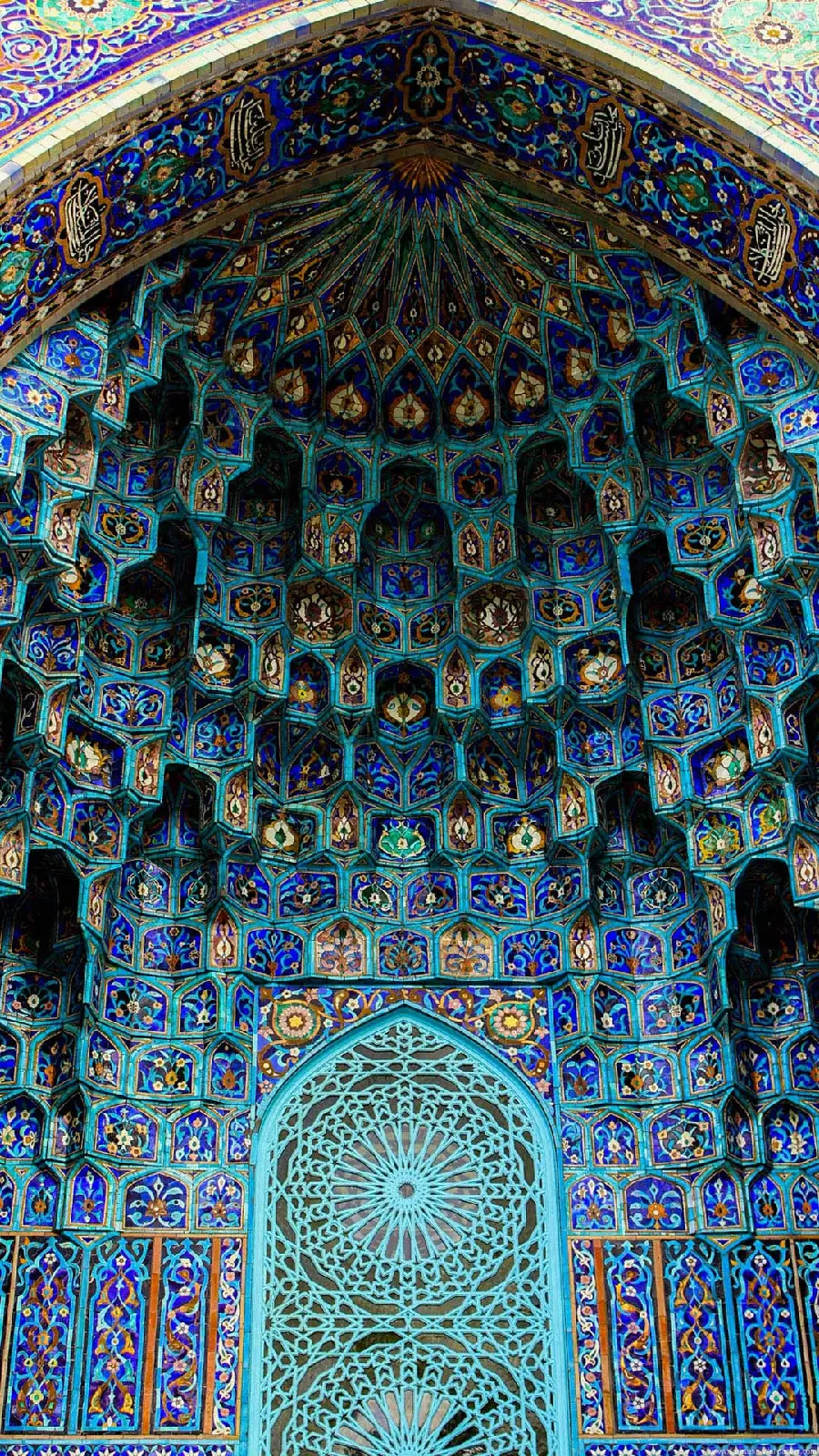 دانلود تصویر زمینه با کیفیت بالا هندسی معماری اسلامی