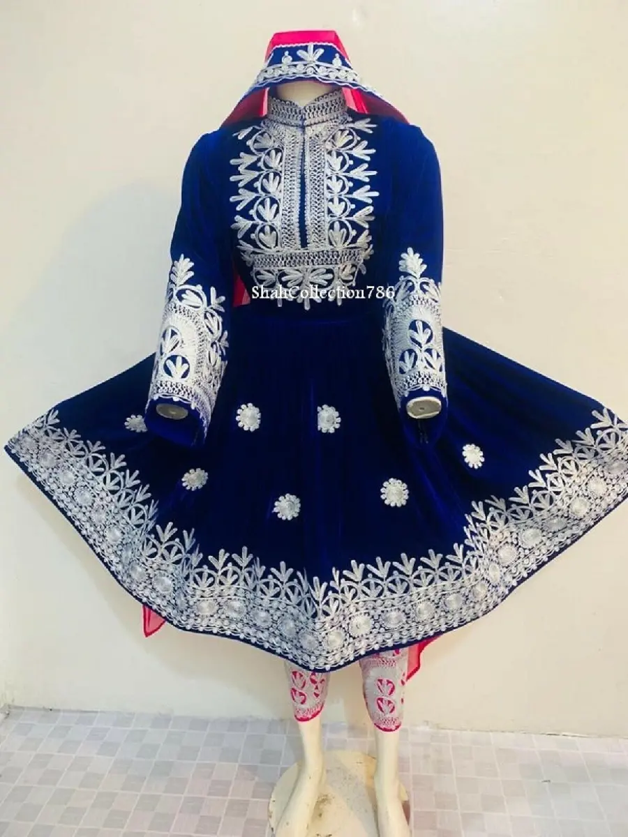 عکس لباس افغانی جدید دخترانه
